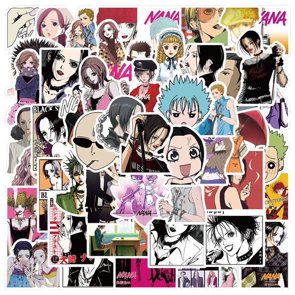 50pcs cartoon anime nana stickers oosaki nan aesthetic vinyl waterproof sticker graffiti kids toy skateboard car motorcycle bicycle sticker
50pcs cartoon anime nana stickers oosaki nan aesthetic vinyl waterproof sticker graffiti kids toy skateboard car motorcycle bicycle sticker
