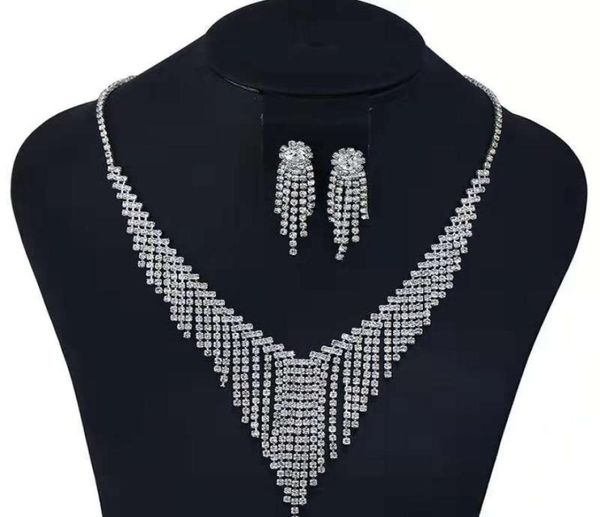 tassel chain diamonds jewelry sets fringe dangle earrings diamonds pendant necklace women girl wedding jewelry evening dress acces1496477, Silver
tassel chain diamonds jewelry sets fringe dangle earrings diamonds pendant necklace women girl wedding jewelry evening dress acces1496477, Silver