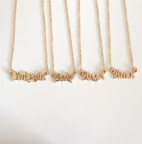 2020 new fashion jewelry gold babygirl letter necklace name pendants lovely gift for the mom3071677, Golden;silver
2020 new fashion jewelry gold babygirl letter necklace name pendants lovely gift for the mom3071677, Golden;silver