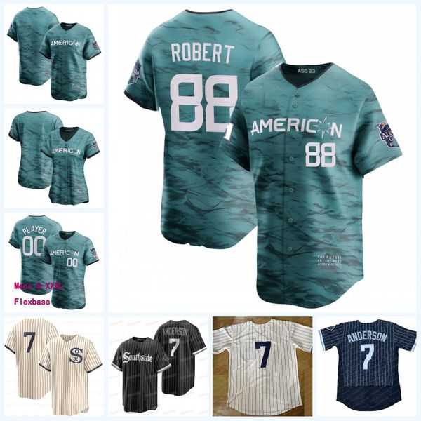 tim anderson 2023 all star eloy jimenez sox baseball jersey 88 luis robert jr. 10 yoan moncada 24 yasmani grandal 17 joe kelly 33 lance lynn, Blue;black
tim anderson 2023 all star eloy jimenez sox baseball jersey 88 luis robert jr. 10 yoan moncada 24 yasmani grandal 17 joe kelly 33 lance lynn, Blue;black