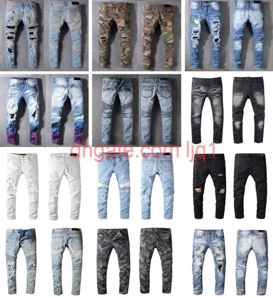 distressed france fashion pierre straight jeans men039s biker jeans hole stretch denim casual jean men skinny pants elasticity 9370084, Blue
distressed france fashion pierre straight jeans men039s biker jeans hole stretch denim casual jean men skinny pants elasticity 9370084, Blue