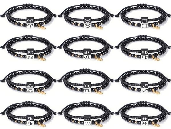 2pcsset 12 zodiac bracelet beaded strands handmade rope braided couple bracelets friendship jewelry9725358, Black
2pcsset 12 zodiac bracelet beaded strands handmade rope braided couple bracelets friendship jewelry9725358, Black