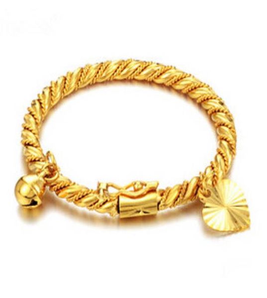 baby birthday jewelry lovely bell heart charm infant baby bracelet children boys girls kids bangle bracelet gold color2013545, Black
baby birthday jewelry lovely bell heart charm infant baby bracelet children boys girls kids bangle bracelet gold color2013545, Black