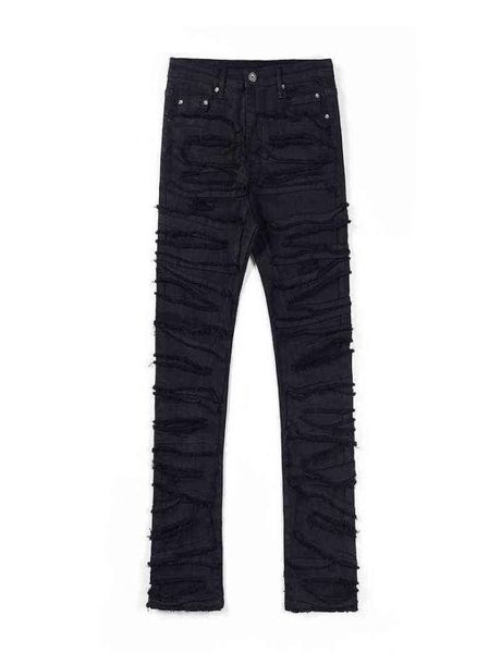 owen seak men wax denim jeans cotton gothic men039s clothing coated autumn straight solid black pants14221279, Blue
owen seak men wax denim jeans cotton gothic men039s clothing coated autumn straight solid black pants14221279, Blue
