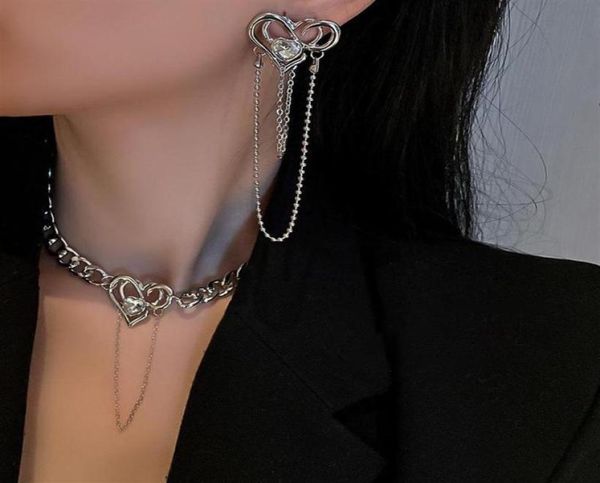 chokers 2021 punk vintage love tassel pendant metal clavicle chain necklaces for women fashion charm necklace y2k jewelry gifts2218100486, Golden;silver
chokers 2021 punk vintage love tassel pendant metal clavicle chain necklaces for women fashion charm necklace y2k jewelry gifts2218100486, Golden;silver