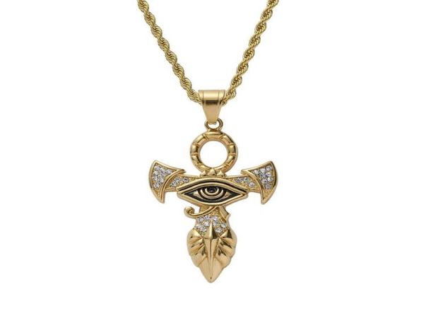 hip hop horus eye pendant necklaces for men women luxury ankh cross pendant stainless steel gold hrus egyptian style necklace jewe1979486, Silver
hip hop horus eye pendant necklaces for men women luxury ankh cross pendant stainless steel gold hrus egyptian style necklace jewe1979486, Silver
