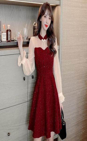 vintage patchwork women onepiece dress korean lace high waist dresses red black 602 casual9464674, Black;gray
vintage patchwork women onepiece dress korean lace high waist dresses red black 602 casual9464674, Black;gray