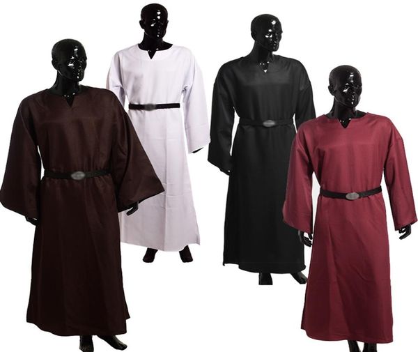 medieval costumes wicca pagan ritual robes 4 colors mens vintage priest gown cope priest clergy robe cosplay costume with waistbel2694125, Black;red
medieval costumes wicca pagan ritual robes 4 colors mens vintage priest gown cope priest clergy robe cosplay costume with waistbel2694125, Black;red