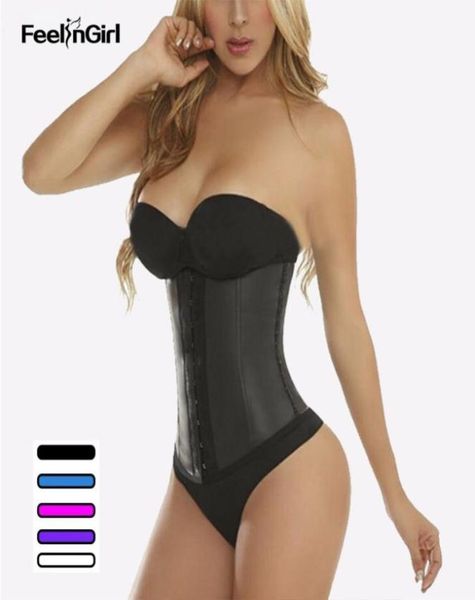 feelingirl waist trainer fajas colombianas women waist belt corset reducing body shapers latex 9 steel bones binder trainer y200704294687, Black;white
feelingirl waist trainer fajas colombianas women waist belt corset reducing body shapers latex 9 steel bones binder trainer y200704294687, Black;white