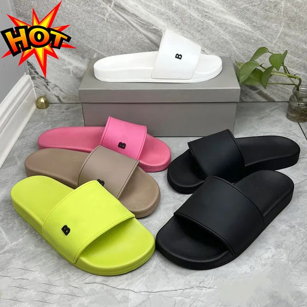 2023 fashion slipper sliders paris slides sandals slippers for men women with original box designer beach flip flops, Black
2023 fashion slipper sliders paris slides sandals slippers for men women with original box designer beach flip flops, Black