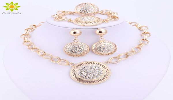 women wedding gold plated round design necklace set fine jewelry sets african beads bridal ring bracelet earrings accessories3682576, Slivery;golden
women wedding gold plated round design necklace set fine jewelry sets african beads bridal ring bracelet earrings accessories3682576, Slivery;golden