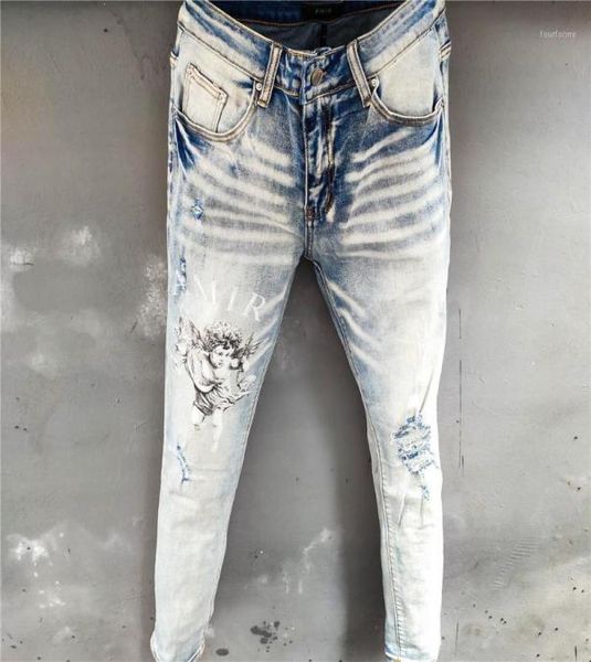 men039s jeans summer graphic mens stretch skinny high street stacked men hombre quality angel print hip hop jeansmen039s8836511, Blue
men039s jeans summer graphic mens stretch skinny high street stacked men hombre quality angel print hip hop jeansmen039s8836511, Blue