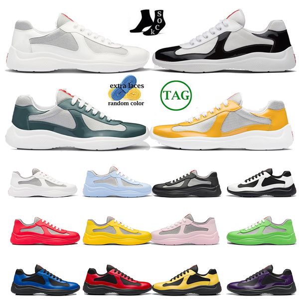 americas cup 2023 new men sneakers shoes luxury designer breathable mesh soft rubber bike trainers technical fabric calfskin men casual walk, Black
americas cup 2023 new men sneakers shoes luxury designer breathable mesh soft rubber bike trainers technical fabric calfskin men casual walk, Black