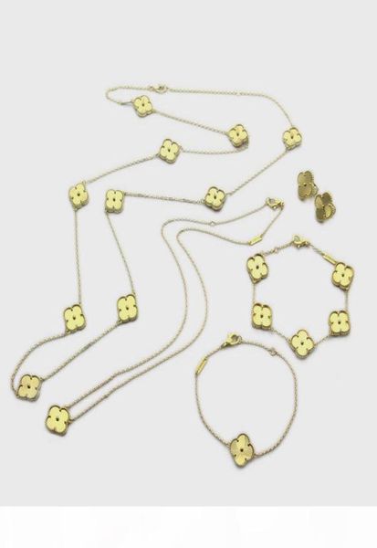 europe americ jewelry sets lady brass vintage motifs engrave grain golden four leaf flower 18k gold necklaces bracelet earrings se5704401, Silver
europe americ jewelry sets lady brass vintage motifs engrave grain golden four leaf flower 18k gold necklaces bracelet earrings se5704401, Silver