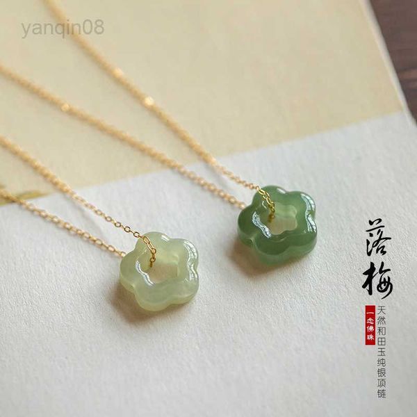 pendant necklaces summer fashion jade plum blossom necklace for women vintage temperament clavicle chain pendant birthday party wedding gift, Silver
pendant necklaces summer fashion jade plum blossom necklace for women vintage temperament clavicle chain pendant birthday party wedding gift, Silver