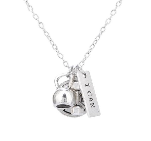 pretty dumbbell necklace barbell gym sport fitness weight necklaces beautifully jewelry sports belief power charm necklace9243919, Silver
pretty dumbbell necklace barbell gym sport fitness weight necklaces beautifully jewelry sports belief power charm necklace9243919, Silver