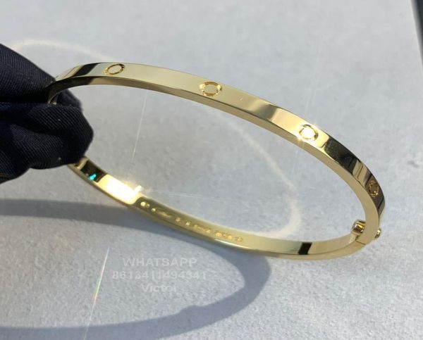 love bangle narrow version bracelet gold plated 18 k three times never fade europe size with box official replica lux2829767, Black
love bangle narrow version bracelet gold plated 18 k three times never fade europe size with box official replica lux2829767, Black