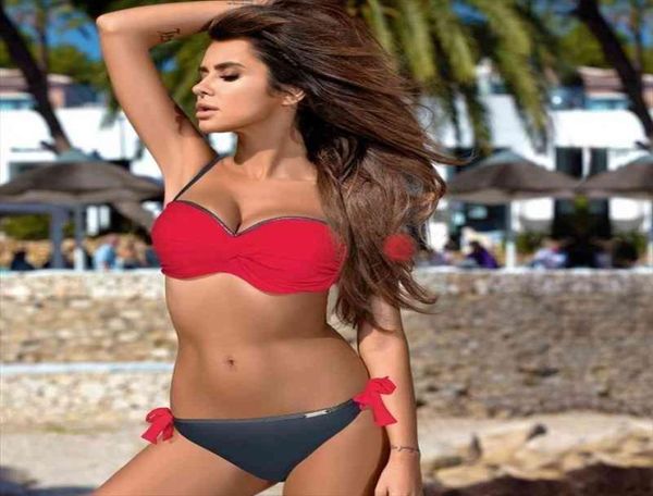 fashion women summer beach halter bikini bathing suit push up swimwear swimming solid color bikini 10 color9342118, White;black
fashion women summer beach halter bikini bathing suit push up swimwear swimming solid color bikini 10 color9342118, White;black