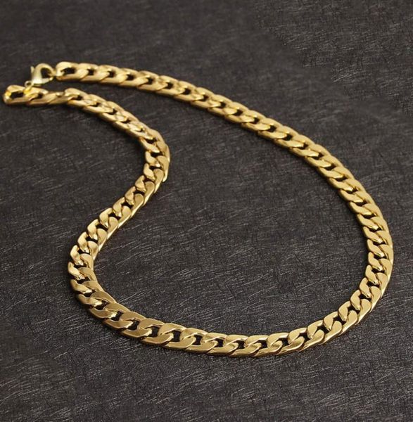 never fade stainless steel figaro chain necklace 4 sizes men jewelry 18k real yellow gold plated 9mm chain necklaces for women men5121883, Silver
never fade stainless steel figaro chain necklace 4 sizes men jewelry 18k real yellow gold plated 9mm chain necklaces for women men5121883, Silver