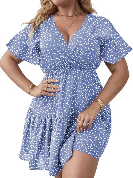 plus size dresses summer women's size wrap v neck short sleeve ruffle hem a line printing dress 4xxxl 230711, Black
plus size dresses summer women's size wrap v neck short sleeve ruffle hem a line printing dress 4xxxl 230711, Black