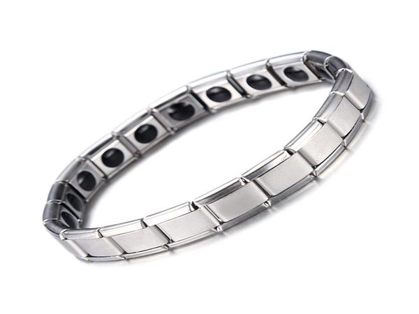 fashion women039s men039s jewelry silver plated 316l stainless steel bracelet bangle hearth care magnetic bracelets link7377803, Black
fashion women039s men039s jewelry silver plated 316l stainless steel bracelet bangle hearth care magnetic bracelets link7377803, Black