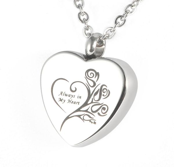 lily stainless steel memorial pendant quotalways in my heartquot urn locket cremation jewelry necklace with gift bag and chain8950513, Silver
lily stainless steel memorial pendant quotalways in my heartquot urn locket cremation jewelry necklace with gift bag and chain8950513, Silver