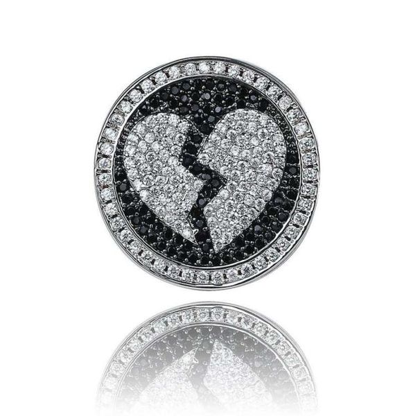 whole iced out broken heart cluster rings for men luxury designer bling black white diamond ring silver love statement jewelr7454436, Golden;silver
whole iced out broken heart cluster rings for men luxury designer bling black white diamond ring silver love statement jewelr7454436, Golden;silver