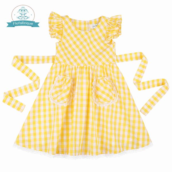 girl's dresses flofallzique sleeveless plaid with two pockets sweet fashion girls dress for outdoor activities casual birthday party 1-, Red;yellow
girl's dresses flofallzique sleeveless plaid with two pockets sweet fashion girls dress for outdoor activities casual birthday party 1-, Red;yellow