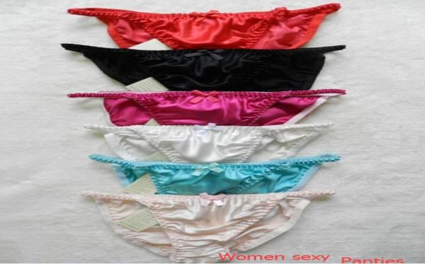 whole 6 pieces pure 100 silk women039s string bikini panties underwear size s  l xl xxl w26quot41quot2914998, Black;pink 
whole 6 pieces pure 100 silk women039s string bikini panties underwear size s  l xl xxl w26quot41quot2914998, Black;pink