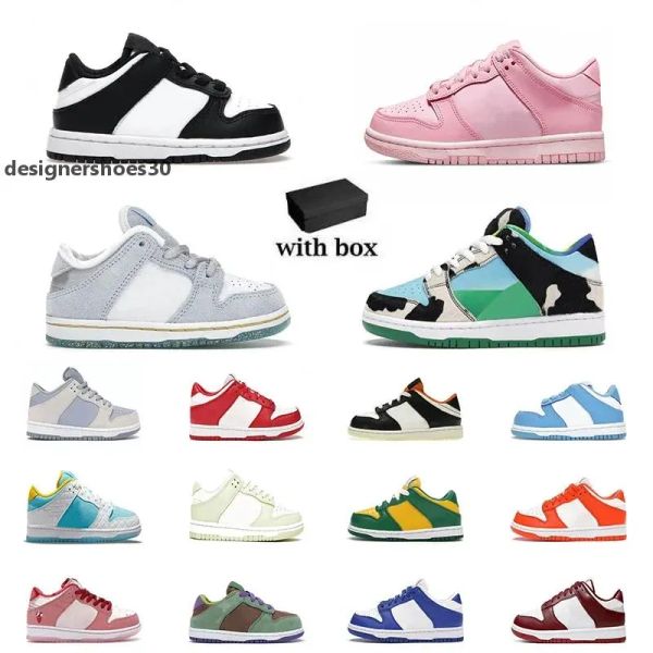 chunky kid dunks for toddler baby outdoor sneakers panda black white with box dhgates platform low triple pink unc children sports train nit
chunky kid dunks for toddler baby outdoor sneakers panda black white with box dhgates platform low triple pink unc children sports train nit