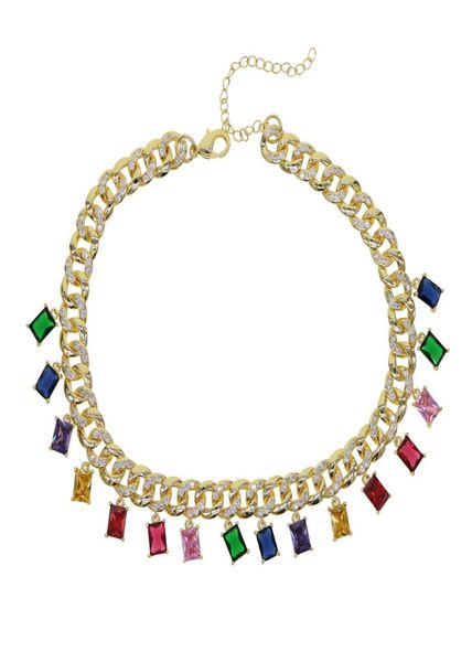 luxury cuban link chain with colorful baguette cz drop charm rock hiphop wedding choker necklace for women statement necklace6098113, Silver
luxury cuban link chain with colorful baguette cz drop charm rock hiphop wedding choker necklace for women statement necklace6098113, Silver