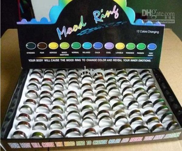 epack 100pcs fashion mood ring changing colors rings size 16 17 18 19 20 stainless steel2916612, Silver
epack 100pcs fashion mood ring changing colors rings size 16 17 18 19 20 stainless steel2916612, Silver