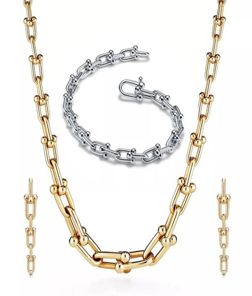 luxury designer horseshoe bracelet earrings necklace female stainless steel fashion simple couple chain necklaces jewelry gift gir2860262, Black
luxury designer horseshoe bracelet earrings necklace female stainless steel fashion simple couple chain necklaces jewelry gift gir2860262, Black