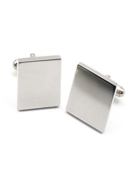 fashion metal classic cufflinks 316l stainless steel plain silver square casual cuff links blank for women men 20174740871
fashion metal classic cufflinks 316l stainless steel plain silver square casual cuff links blank for women men 20174740871