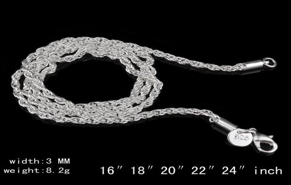 new 3mm ed rope chains for women men 925 sterling silver choker necklaces jewelry in bulk 1630 inches3597054
new 3mm ed rope chains for women men 925 sterling silver choker necklaces jewelry in bulk 1630 inches3597054