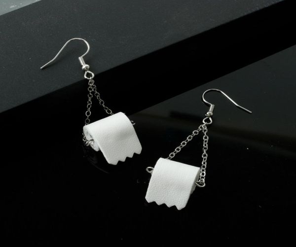 2020 dangle drop funny earrings roll paper 3d tissue geometric drop earrings creative paper towel toilet paper earrings women5103283, Silver
2020 dangle drop funny earrings roll paper 3d tissue geometric drop earrings creative paper towel toilet paper earrings women5103283, Silver