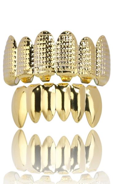 new 18k real gold plated punk hip hop teeth grillz dental mouth fang grills up bottom tooth cap cosplay party rapper jewelry gifts7358776, Black
new 18k real gold plated punk hip hop teeth grillz dental mouth fang grills up bottom tooth cap cosplay party rapper jewelry gifts7358776, Black