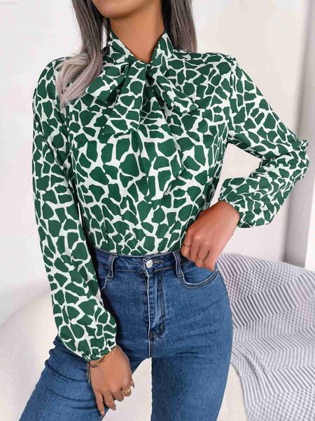 women's blouses shirts elegant bow neck print shirt blouse women 2023 spring summer fashion long sleeve pullove shirts for women casual, White
women's blouses shirts elegant bow neck print shirt blouse women 2023 spring summer fashion long sleeve pullove shirts for women casual, White