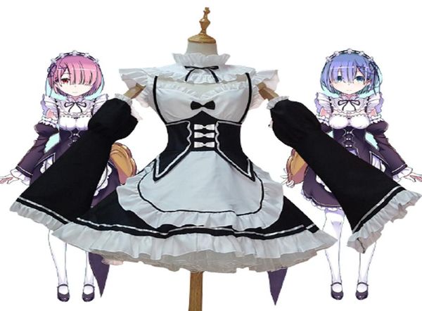 ramrem cosplay costumes rezero kara hajimeru isekai seikatsu lolita skirt for woman blue pink wig costume maid servant dress anim7343352, Black
ramrem cosplay costumes rezero kara hajimeru isekai seikatsu lolita skirt for woman blue pink wig costume maid servant dress anim7343352, Black
