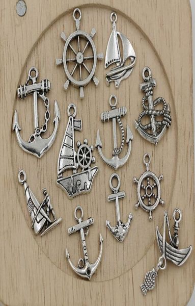 sell 110pcs tibetan silver mixed sailing anchor rudder charm pendant jewelry diy 11 style 3508548604, Bronze;silver
sell 110pcs tibetan silver mixed sailing anchor rudder charm pendant jewelry diy 11 style 3508548604, Bronze;silver
