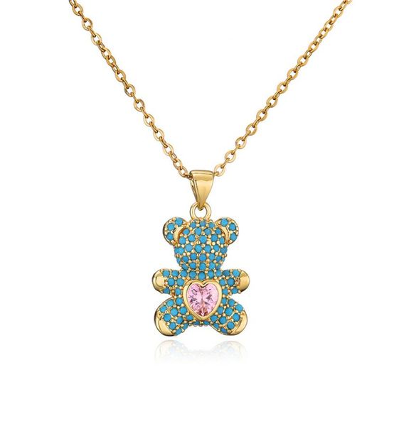 cz colorful zircon pave setting love bears pendant necklace with gold chain cute woman jewelry1127479, Silver
cz colorful zircon pave setting love bears pendant necklace with gold chain cute woman jewelry1127479, Silver