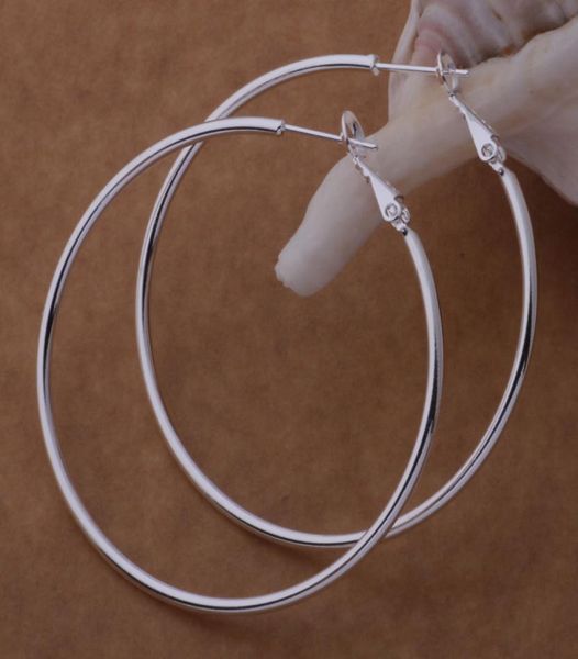 925 sterling silver hoop earrings large diameter 58cm fashion party jewelry pretty cute christmas gift 13438697850, Golden;silver
925 sterling silver hoop earrings large diameter 58cm fashion party jewelry pretty cute christmas gift 13438697850, Golden;silver