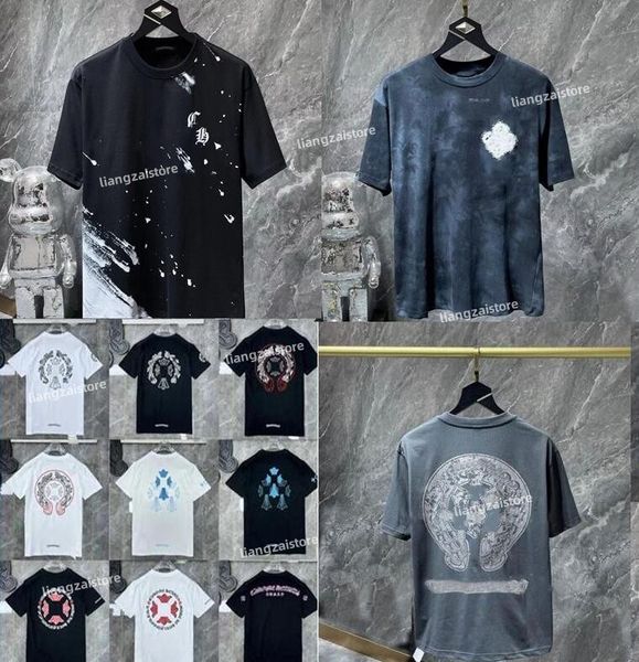 classics mens t shirts heart brand crew neck chromes short sleeves tees ch t-shirts sweater casual horseshoe sanskrit cross print lju8, White;black
classics mens t shirts heart brand crew neck chromes short sleeves tees ch t-shirts sweater casual horseshoe sanskrit cross print lju8, White;black