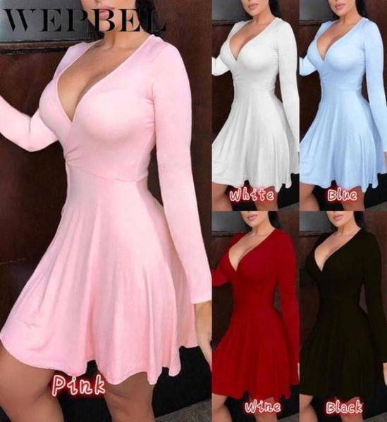 wepbel solid color long sleeve deep v neck slim fit dress high waist summer dress plus size women fashion3387729, Black;gray
wepbel solid color long sleeve deep v neck slim fit dress high waist summer dress plus size women fashion3387729, Black;gray