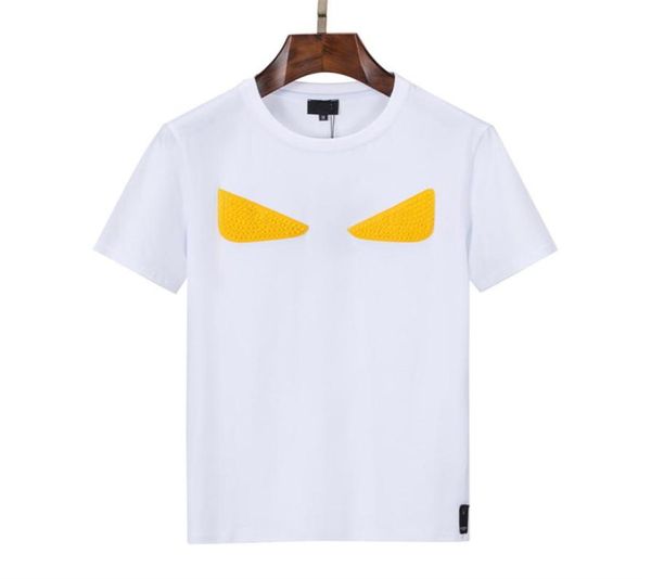 famous designer mens t shirts little monster devil039s eye embroidery pure cotton short sleeve tshirt for men women b8054508, White;black
famous designer mens t shirts little monster devil039s eye embroidery pure cotton short sleeve tshirt for men women b8054508, White;black