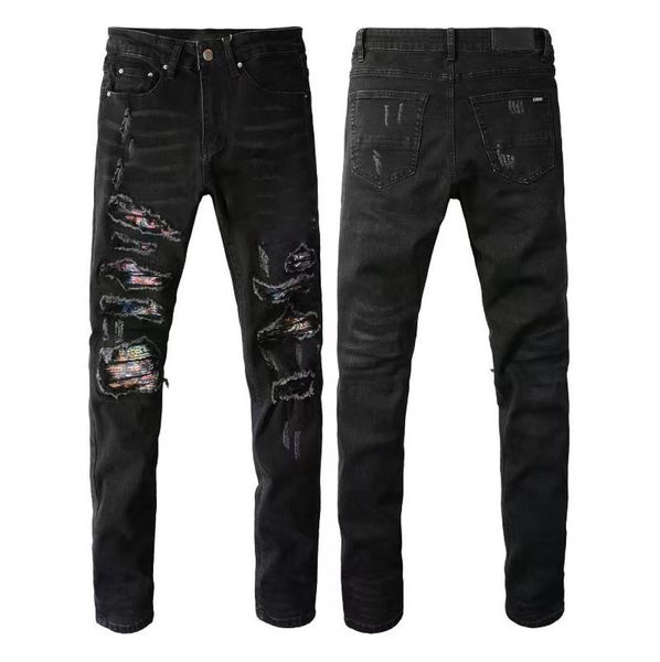 designer jeans holes jean men embroidery quilting ripped woman trendy brand fashion straight pants distrressed patchwork jeans for6022915, Blue
designer jeans holes jean men embroidery quilting ripped woman trendy brand fashion straight pants distrressed patchwork jeans for6022915, Blue