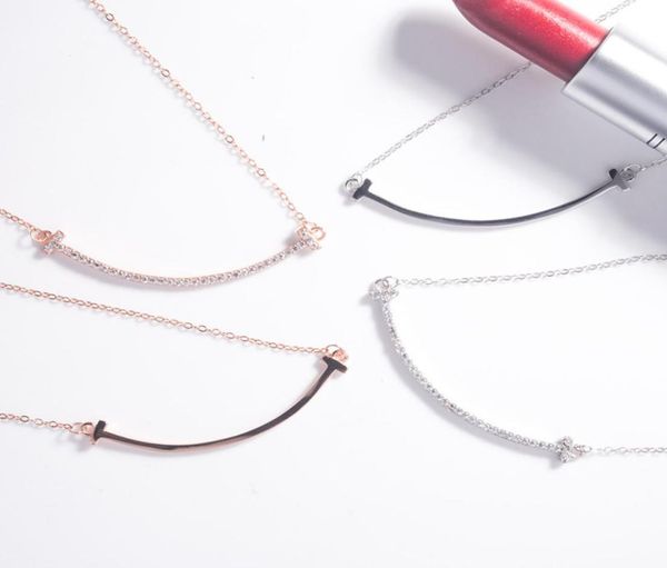 new 925 silver chain lover smile necklaces women necklace fashion trendy t shape pendants model crystal pendant necklace1389008
new 925 silver chain lover smile necklaces women necklace fashion trendy t shape pendants model crystal pendant necklace1389008