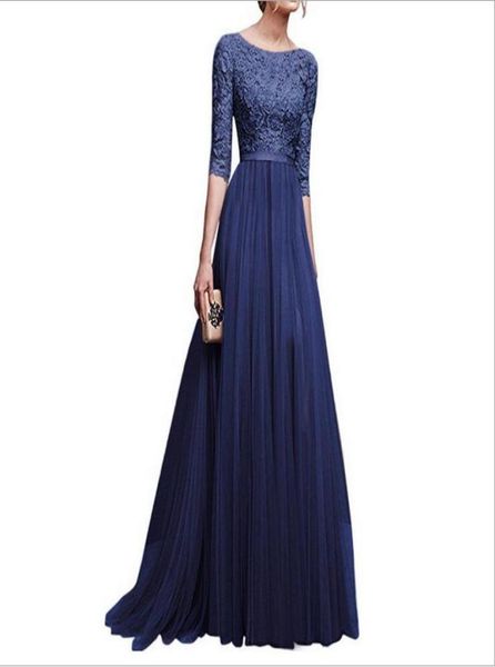 crew neck maxi dresses 12 sleeve evening part dress summer women floorlength chiffon3843961, White;black
crew neck maxi dresses 12 sleeve evening part dress summer women floorlength chiffon3843961, White;black