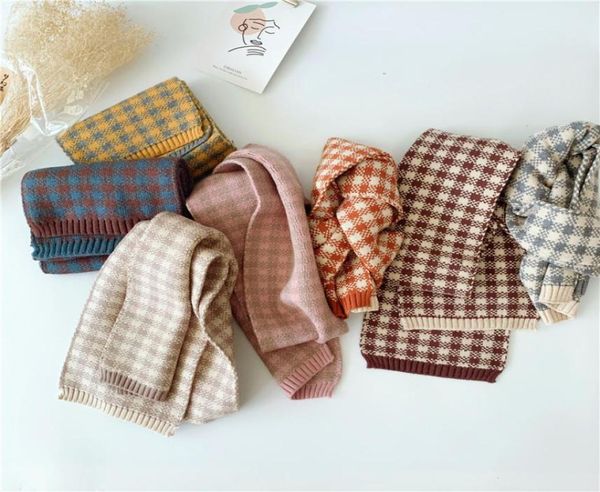 fashion kids designer plaid scarf children color matching check knitted scarf baby boys girls winter tide warm wool ring scarf s835190360, Red;brown
fashion kids designer plaid scarf children color matching check knitted scarf baby boys girls winter tide warm wool ring scarf s835190360, Red;brown
