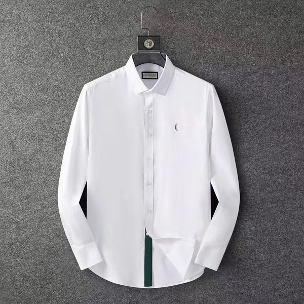 2023 luxury designer men's shirt fashion casual street p luxury shirt autumn summer slimming the most avant-garde european and american, White;black
2023 luxury designer men's shirt fashion casual street p luxury shirt autumn summer slimming the most avant-garde european and american, White;black